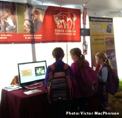 Barn Fire Prevention booth